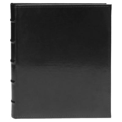 Magnetic Faux Leather Black Photo Album - 20 Pages