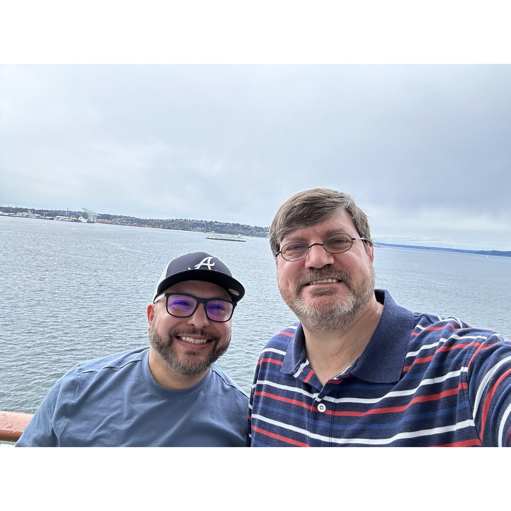 On cruise ship headed to Alaska. 2023