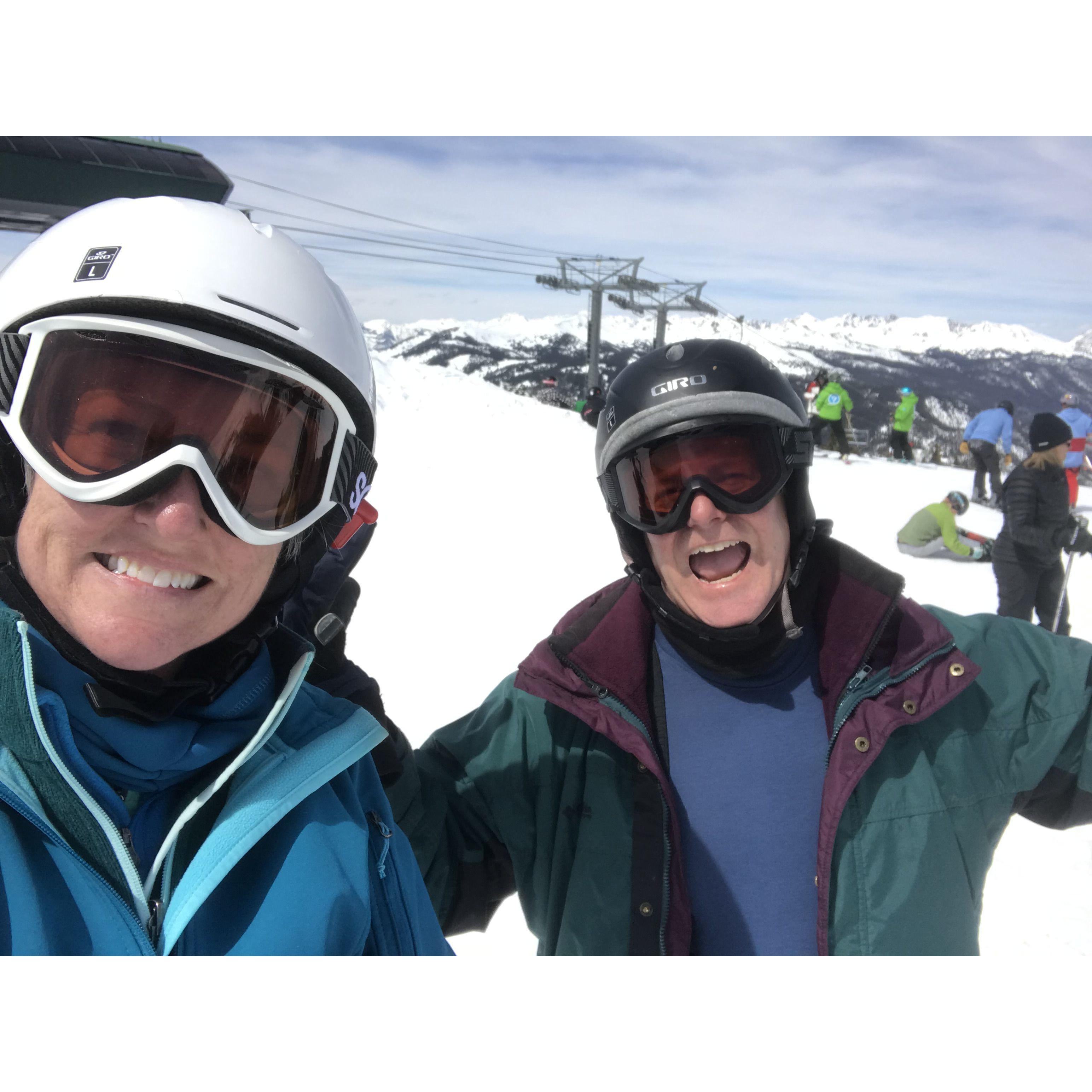 Skiing at Copper Mountain (2019)