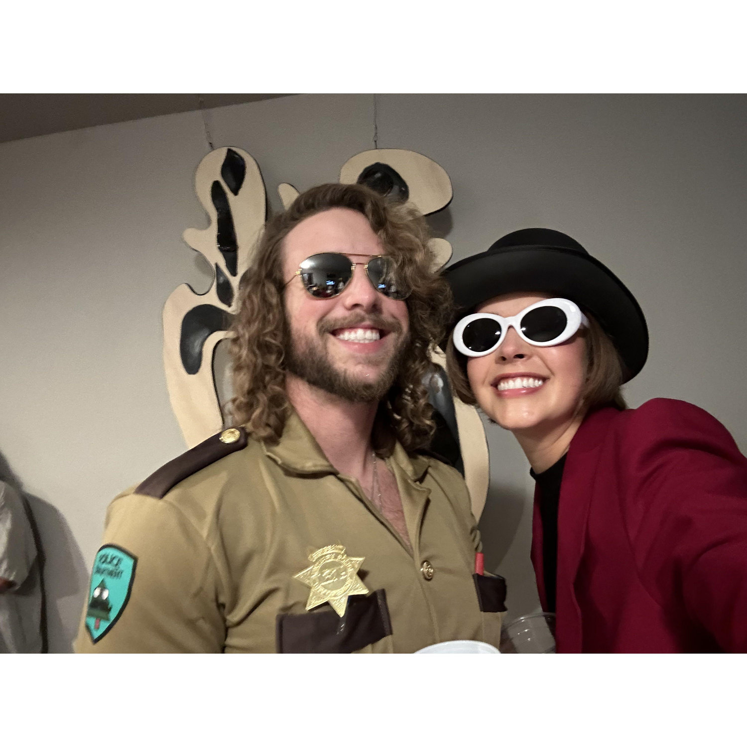 Bethany threw a Halloween party just to get Mason's number! The Willy Wonka costume did its job!