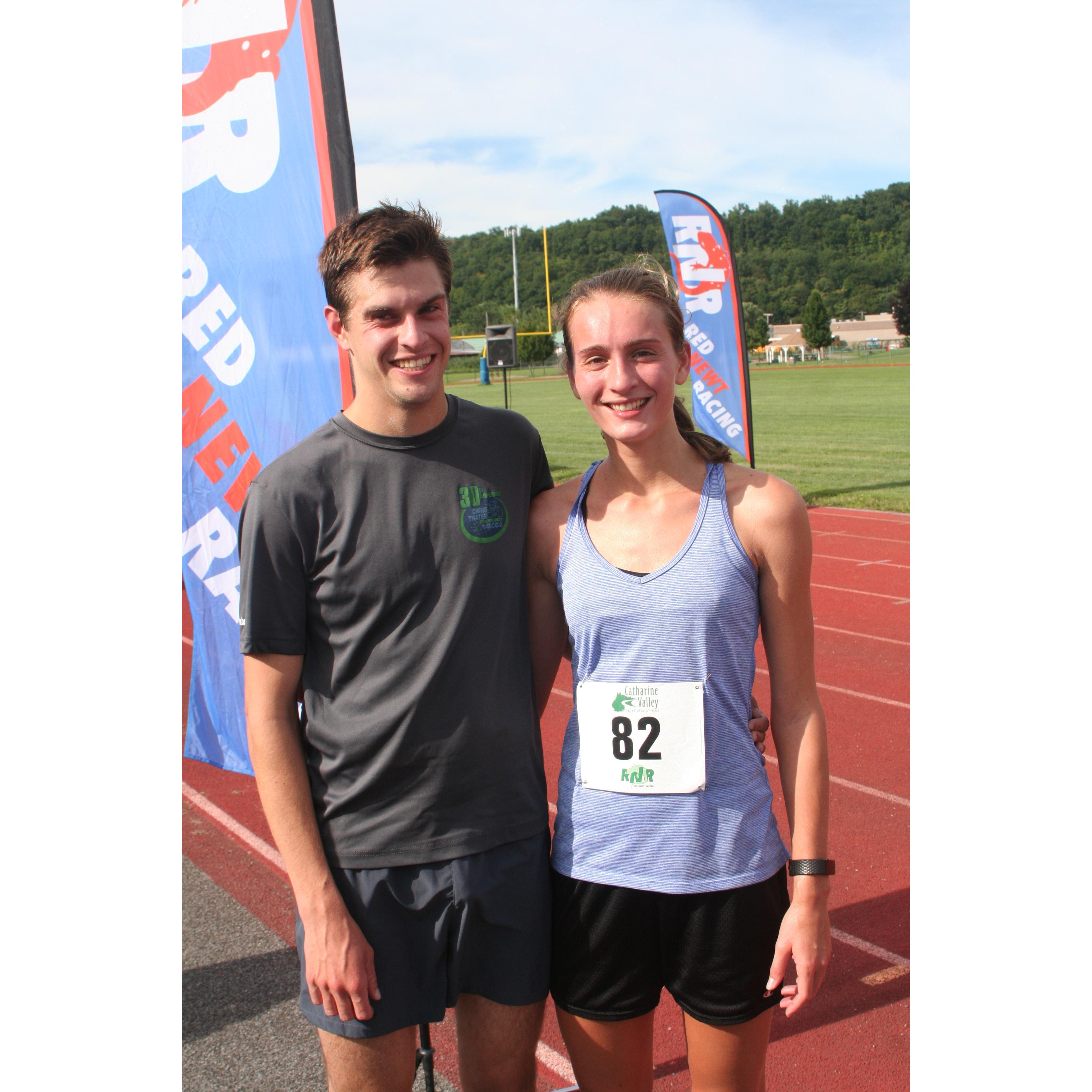 Catharine Valley Half Marathon, Watkins Glen, NY
