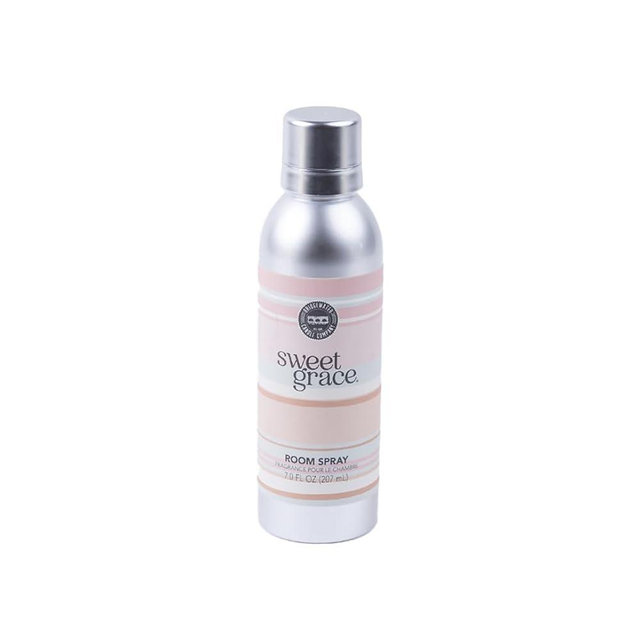 Bridgewater Candle Sweet Grace Collection Scented Non-Aerosol Room Spray | Passion Fruit, Sparkling Tea, Patchouli Air Freshener | 7 oz | Long Lasting Room Freshener | Home Fragrance