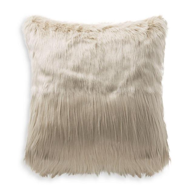 Highline Bedding Co. Faux Fur Decorative Pillow, 18" x 18"