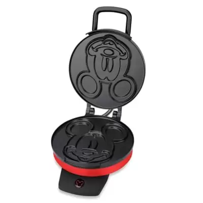 Disney® Classic Mickey Mouse Waffle Maker in Red