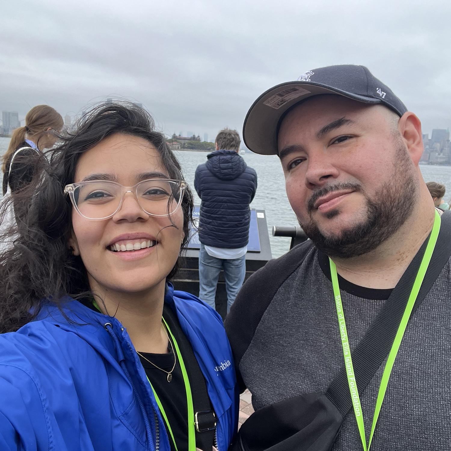 The wind hit one of our hairs.