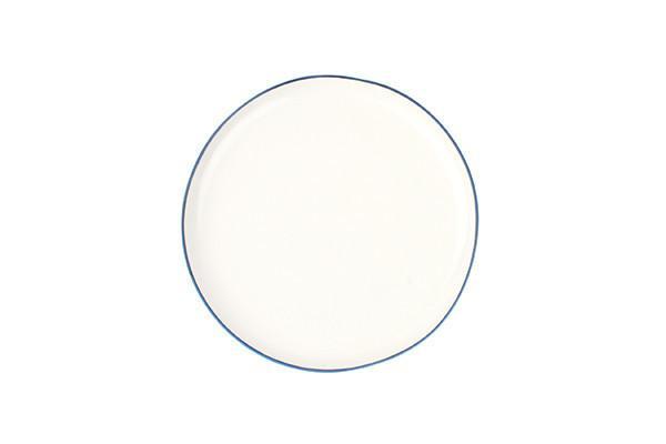 Canvas Home - Abbesses Salad Plate Blue Rim