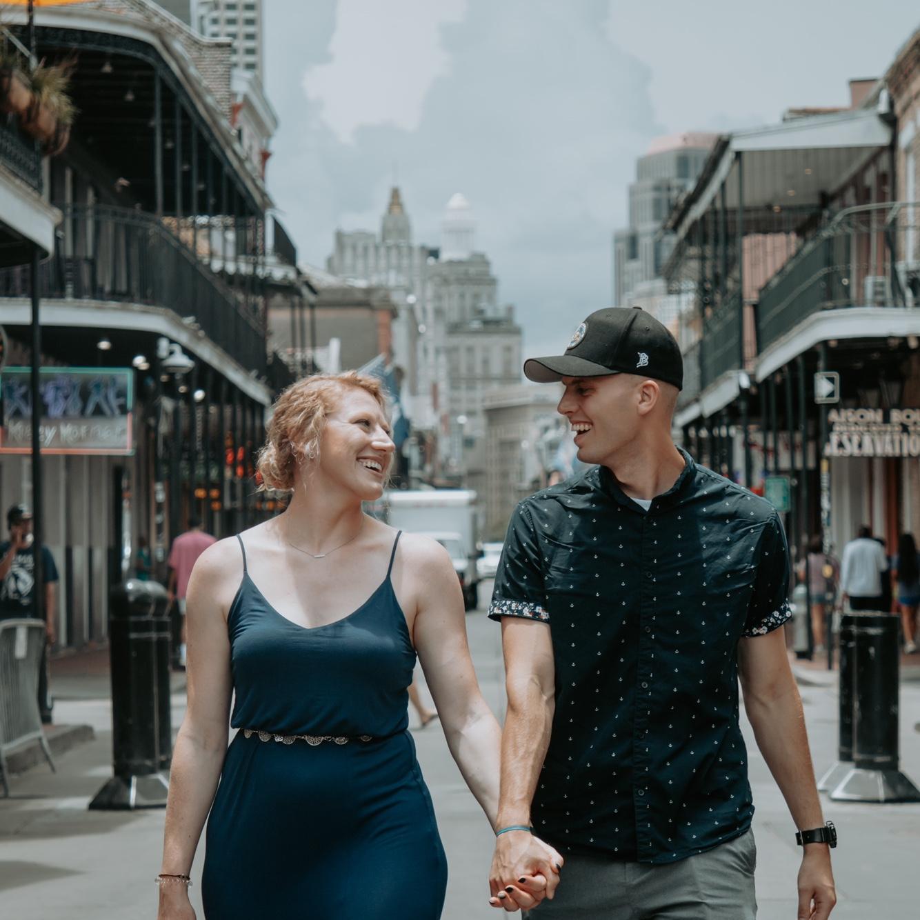 New Orleans Photoshoot before starting long-distance