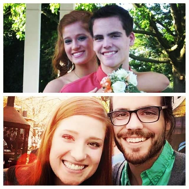 Top picture 2005 homecoming
Bottom picture - 2015 Day Date