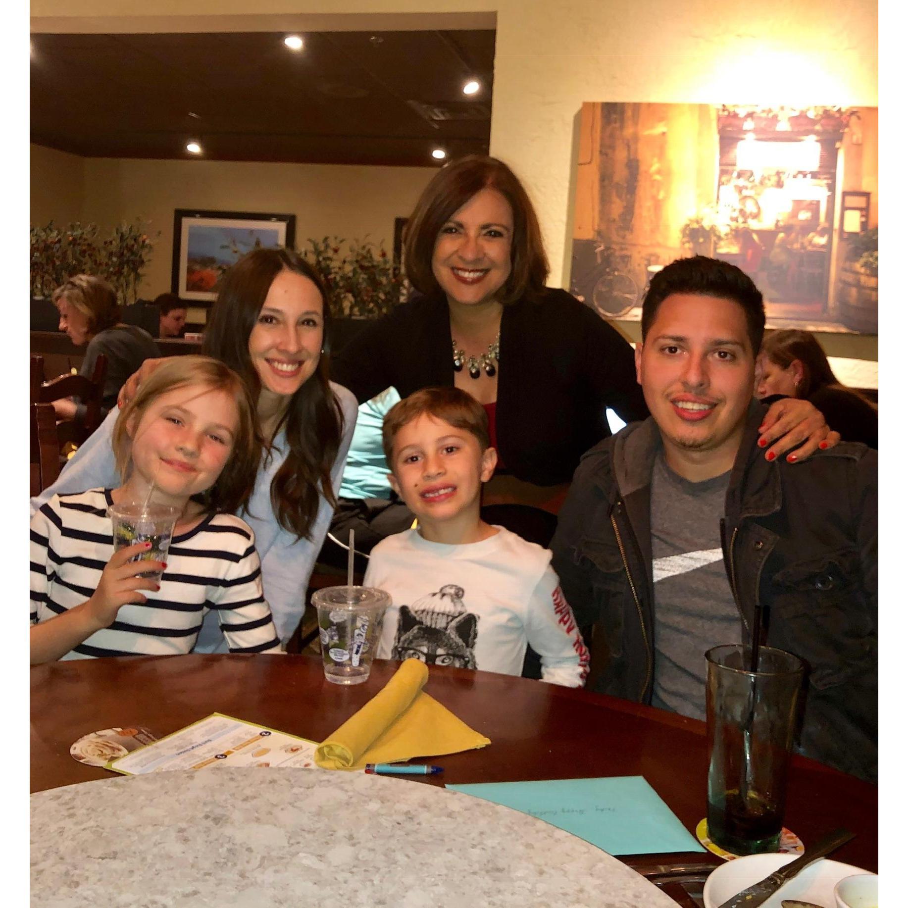 Family Dinner with the kids!