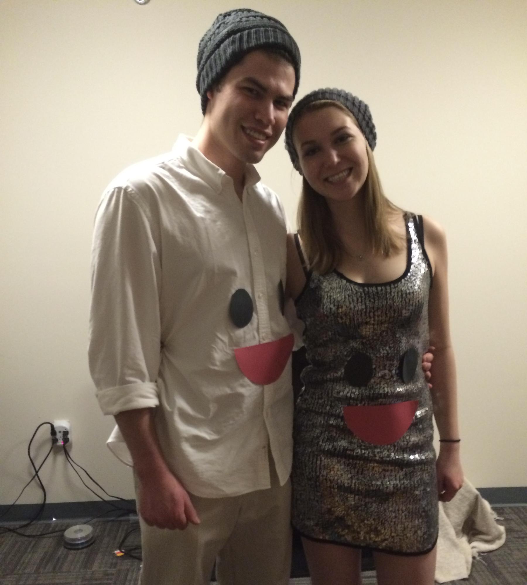 March, 2014 at a costume party dressed as Mr. Salt & Mrs. Pepper.