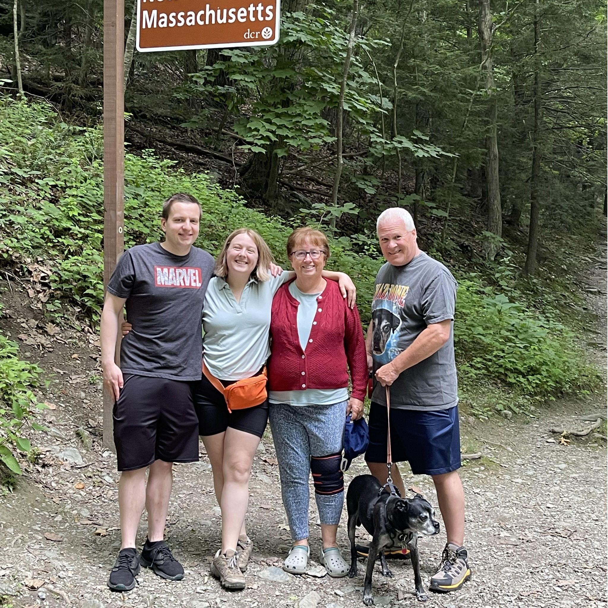 Hiking Bash Bish Falls - June, 2025