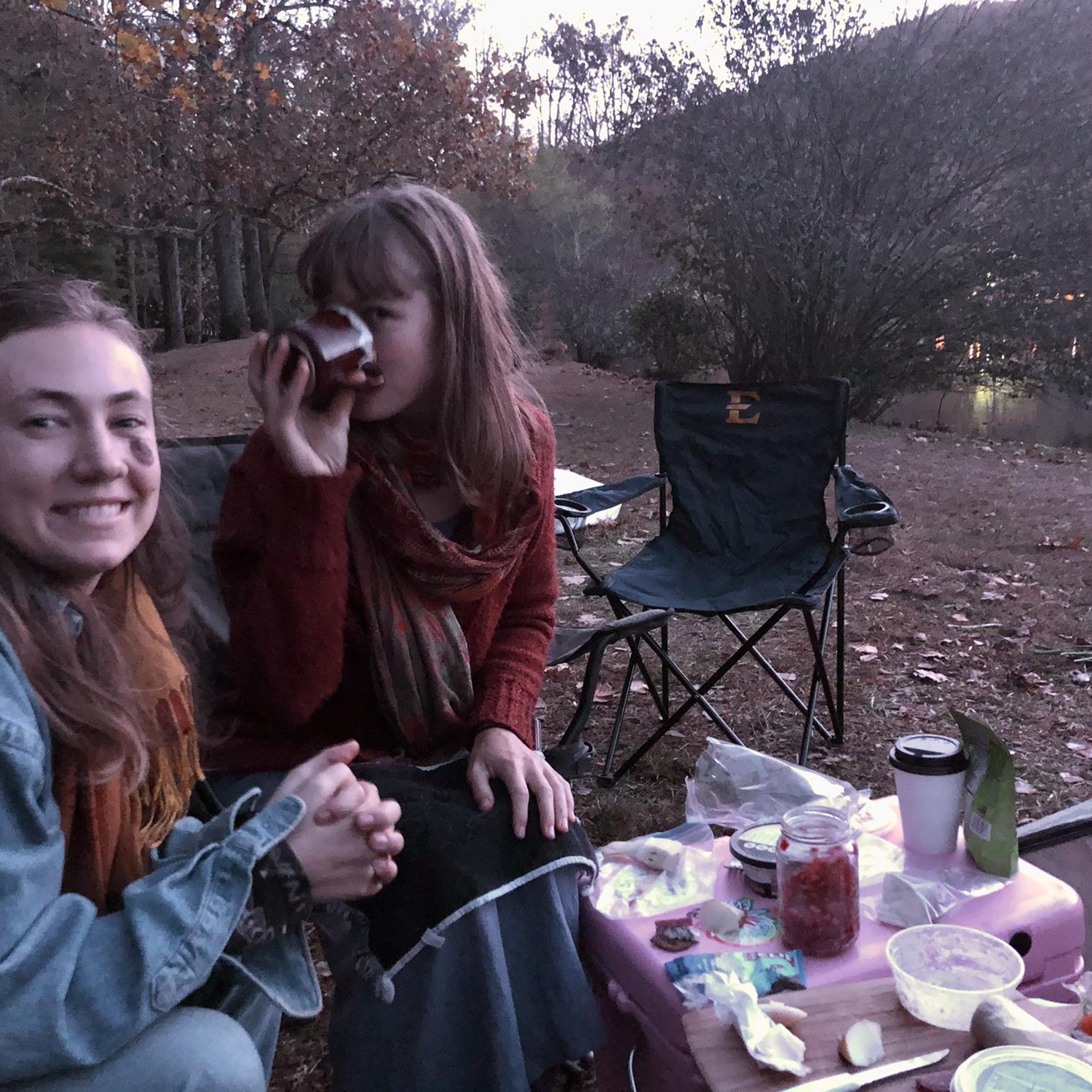 Fall LEAF festival in Swannanoa, NC— full of contra dancing and camping.