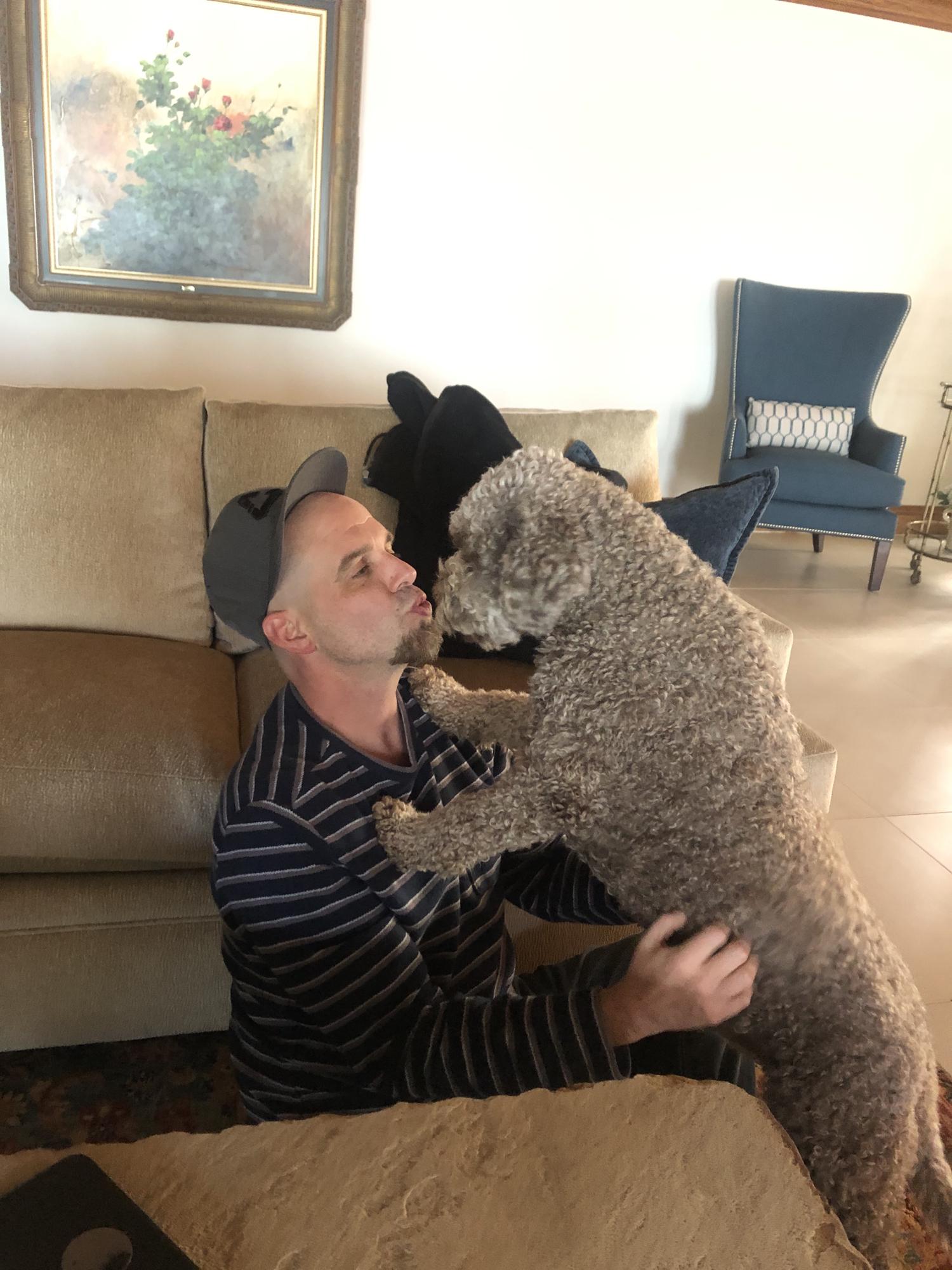 Jason and his friend Bruno.