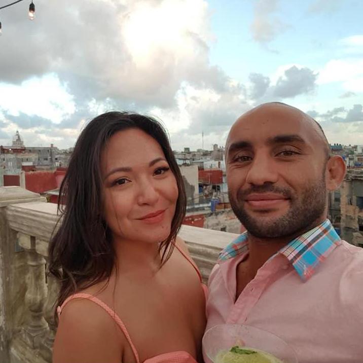 Our first holiday together in Havana, Cuba.