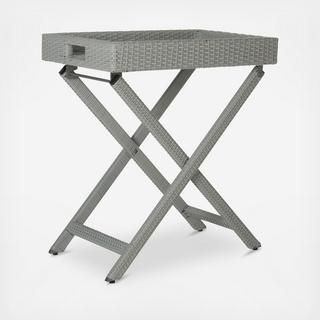Bardia Outdoor Folding Tray Table