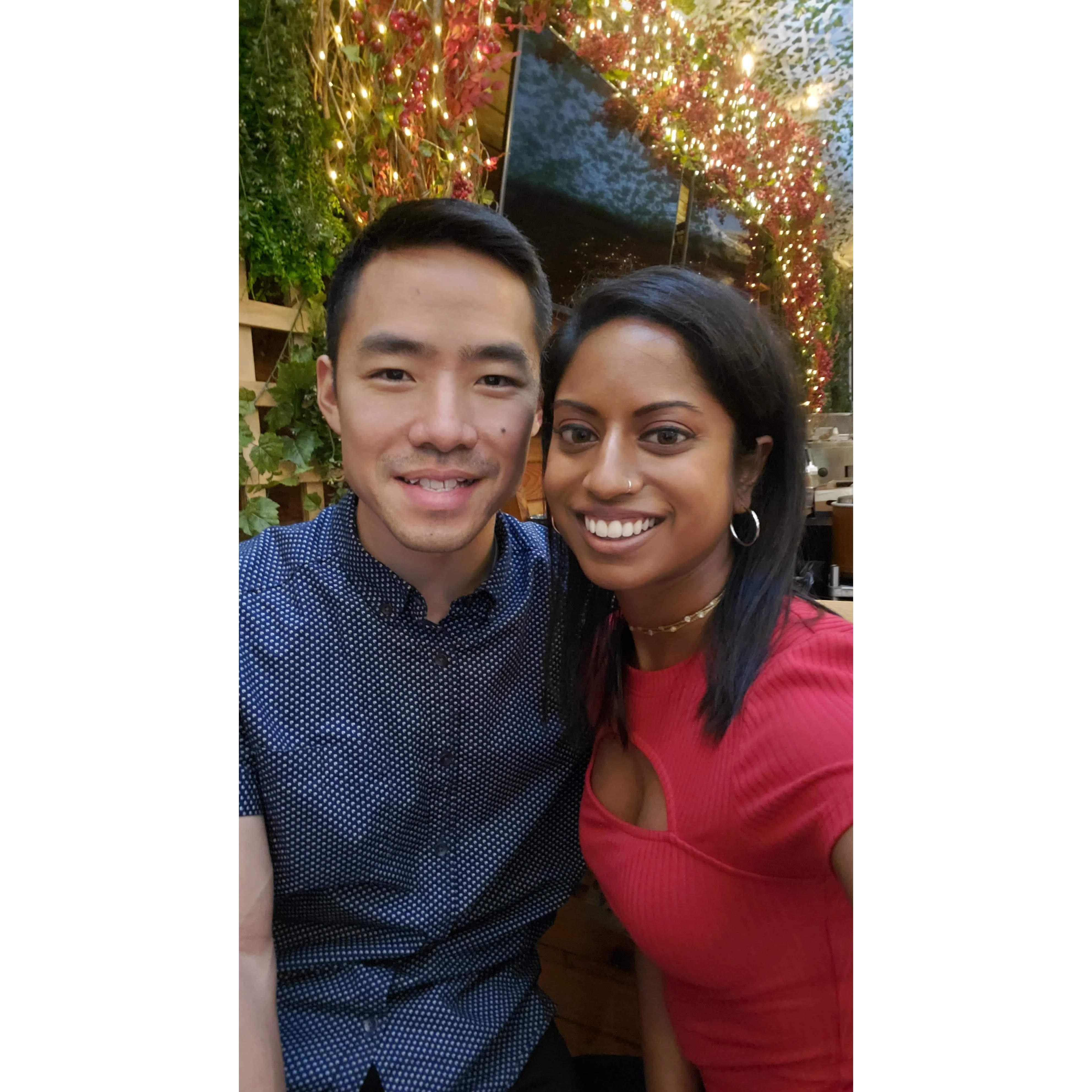 Our first official date - Sushi Lab