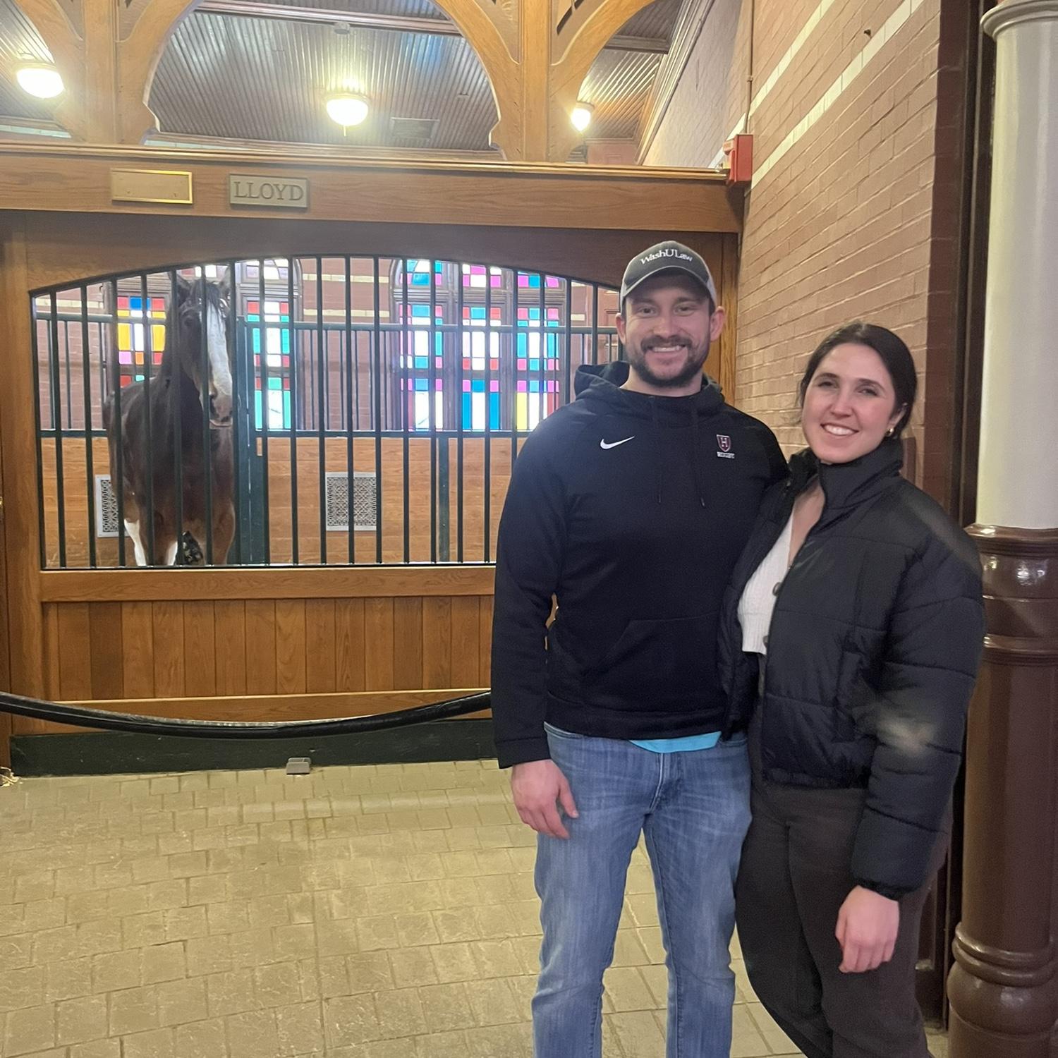 Audrey & Nick's favorite Anheuser Busch employee, Lloyd.