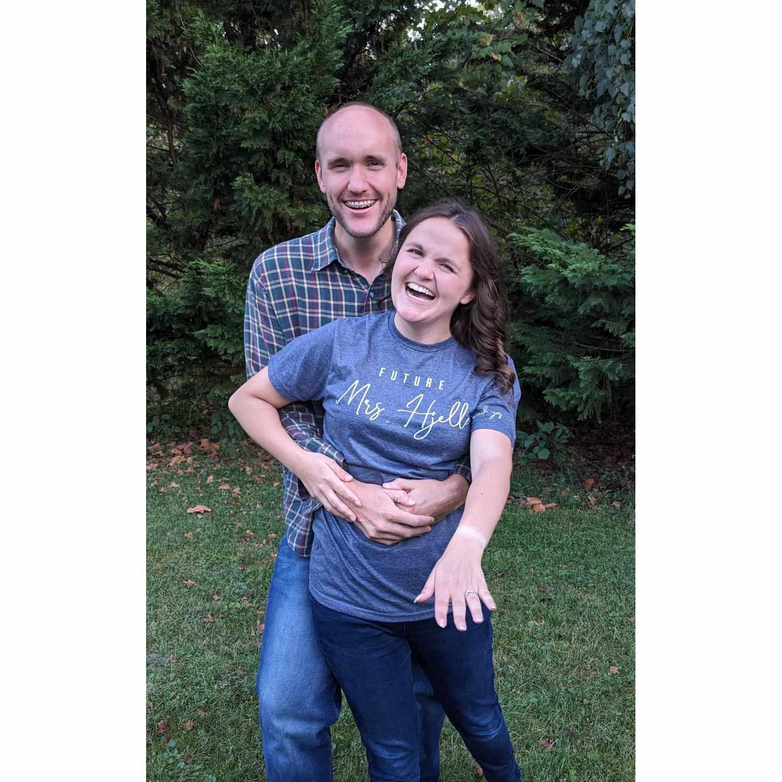 The Day of Our Engagement (Harpers Ferry, WV)!