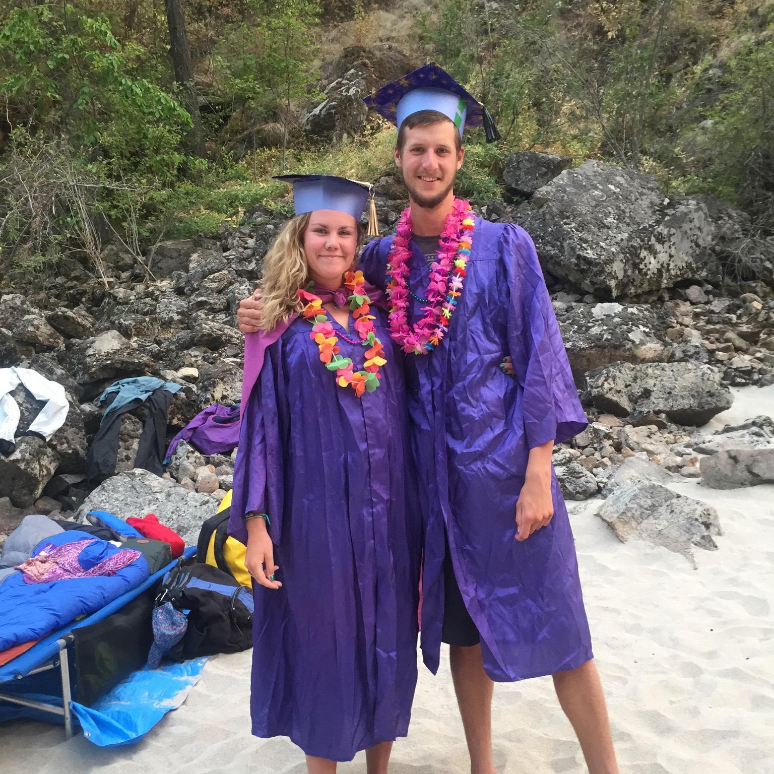 August 2017
Our river family threw us an early graduation.