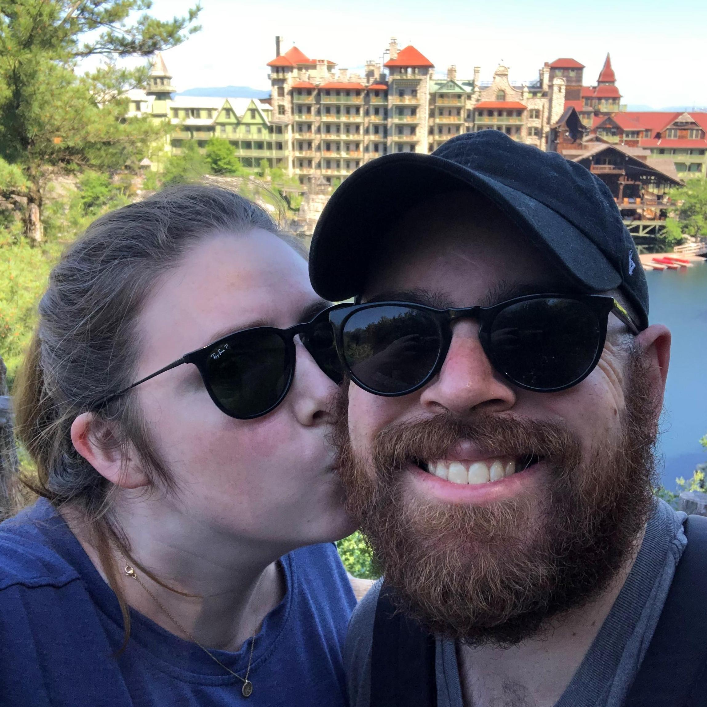 @Mohonk - Kate turns 30 and Mike and Kate head upstate to celebrate at Mohonk Mountain House. Hiking ensues.