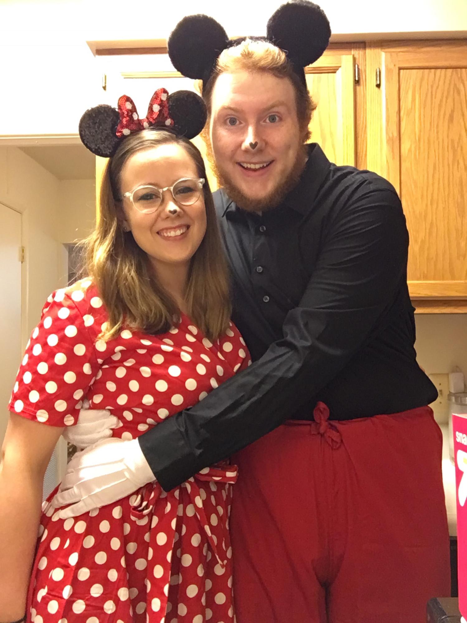 Our first Halloween together! Forever the Mickey to my Minnie and the Minnie to his Mickey. November 1, 2019