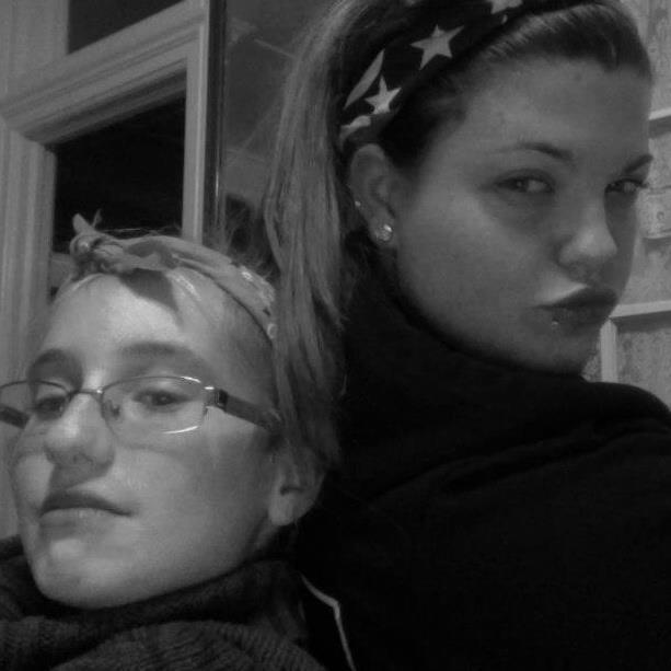 One of the many nights I babysat Kayla Marie!