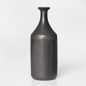Earthenware Vase Large - Black - Project 62™