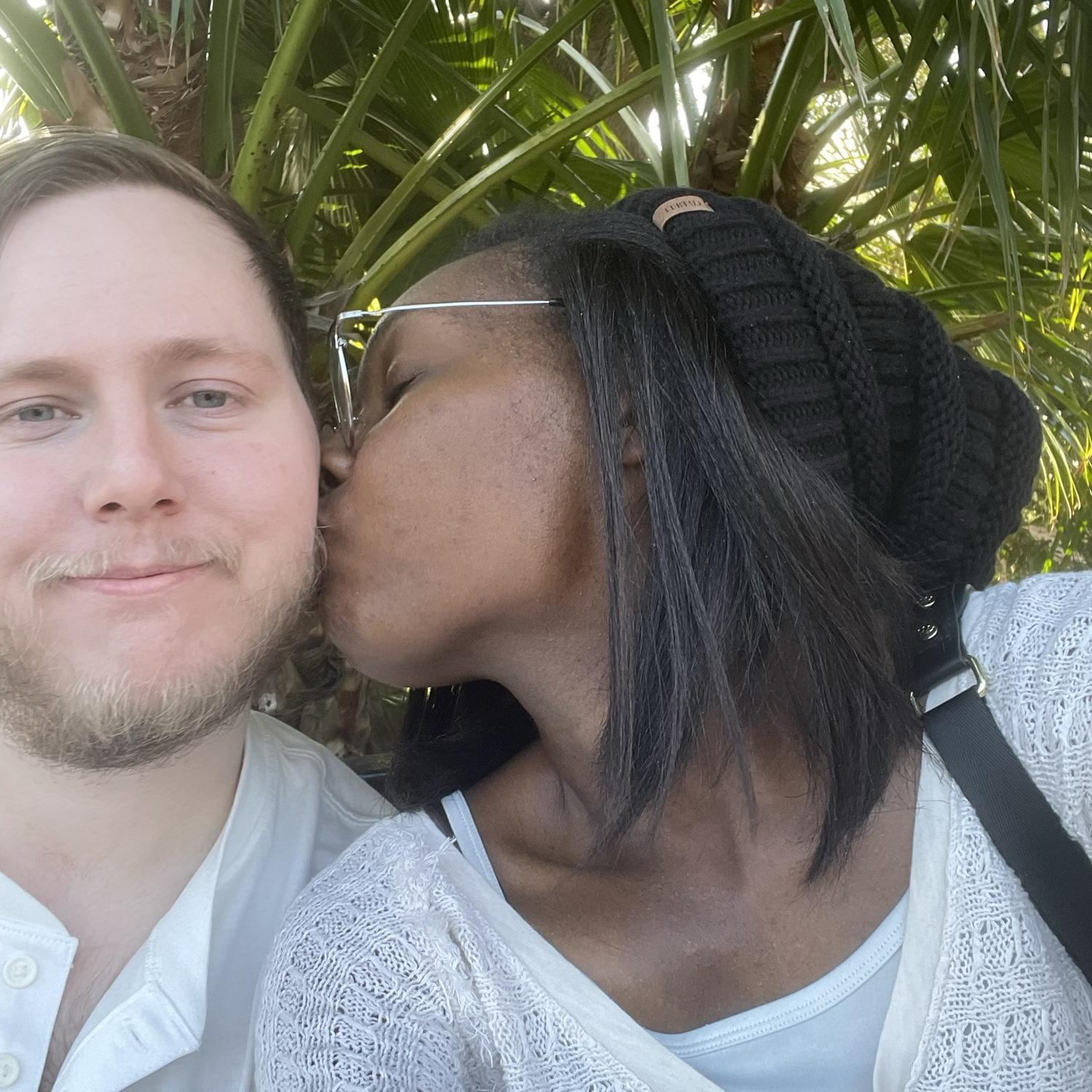 His first trip to see me and we went to NOLA!