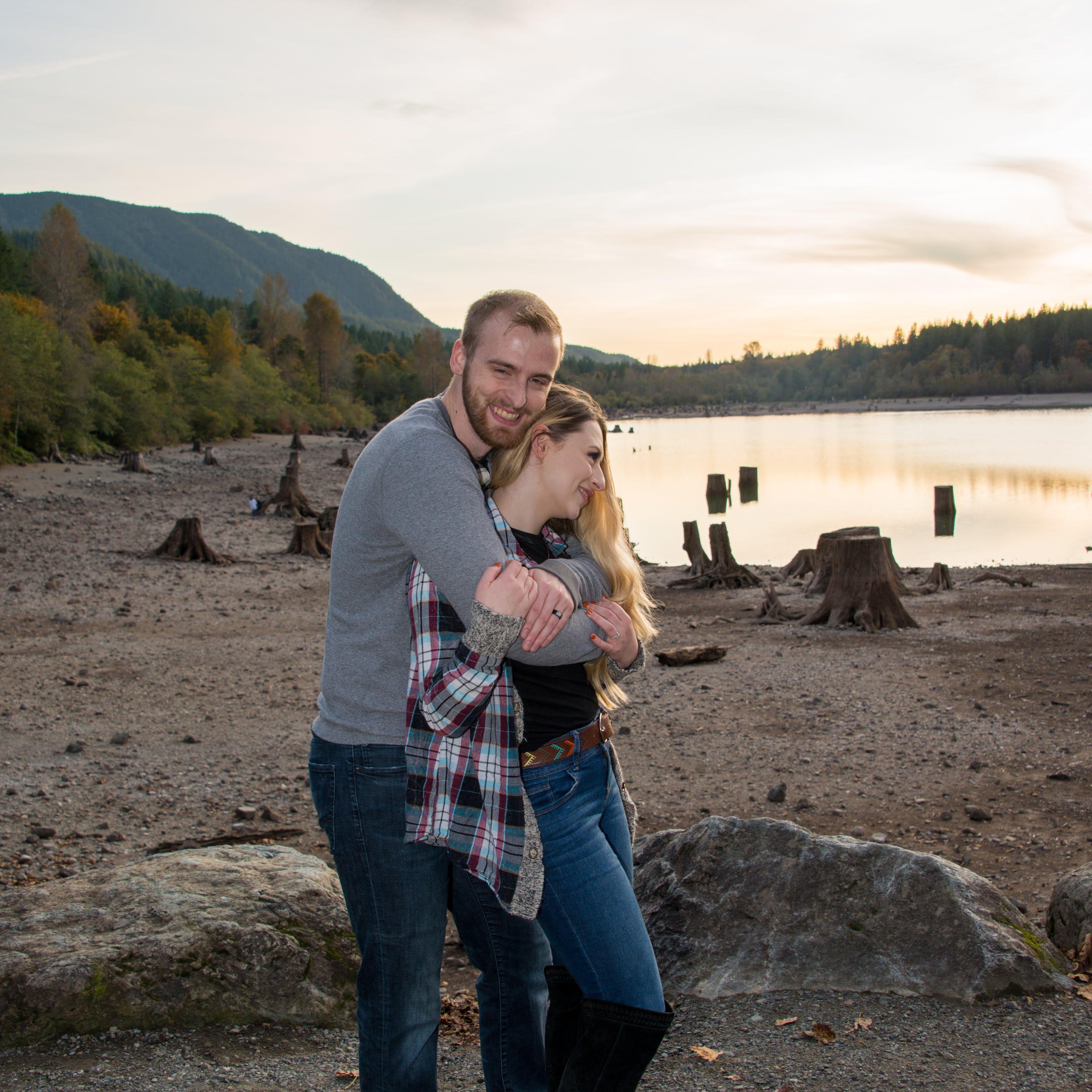 Engagement photo shoot with Cheri Jensen