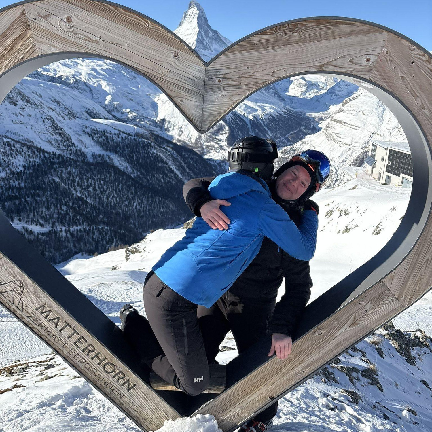 Engagement in Zermatt, Switzerland