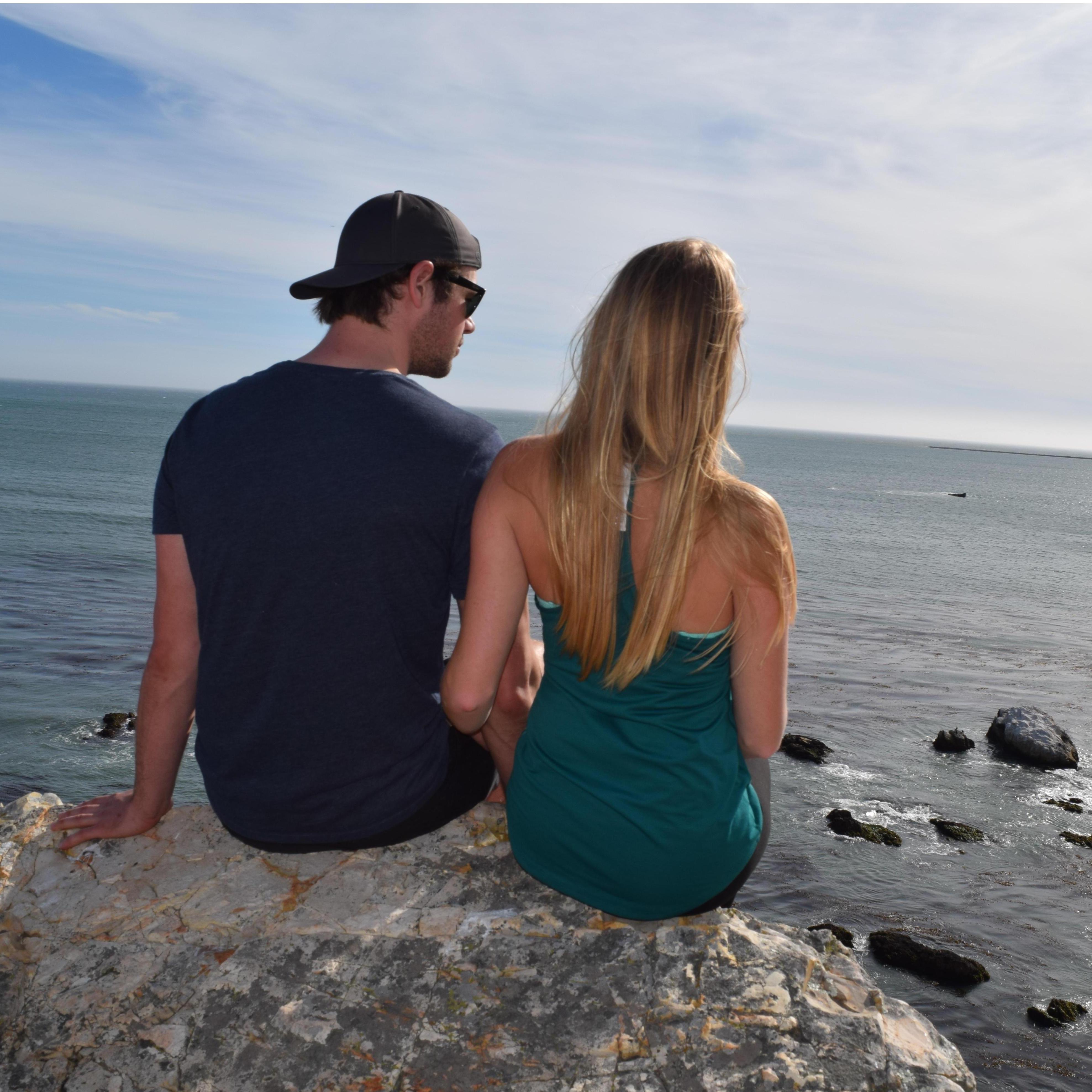 We talked for two months before meeting in person the first time. We spent the second time meeting in person on a 21 day adventure visiting Disney World, Disneyland, Santa Monica, and San Francisco!