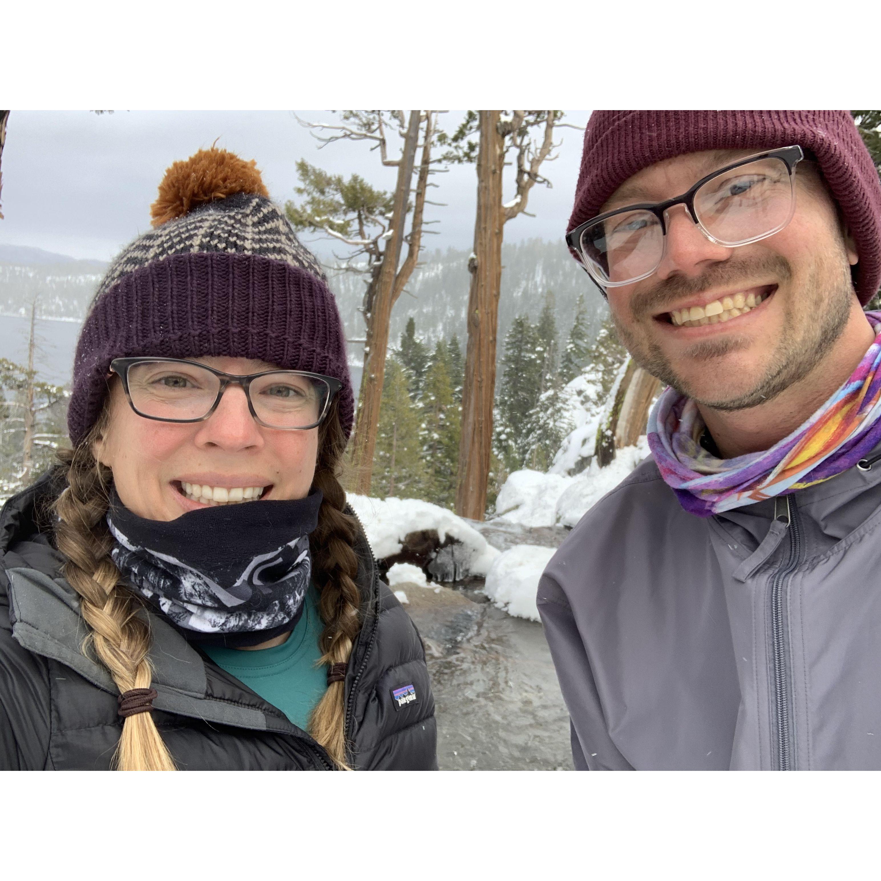 Our first trip to Tahoe together!