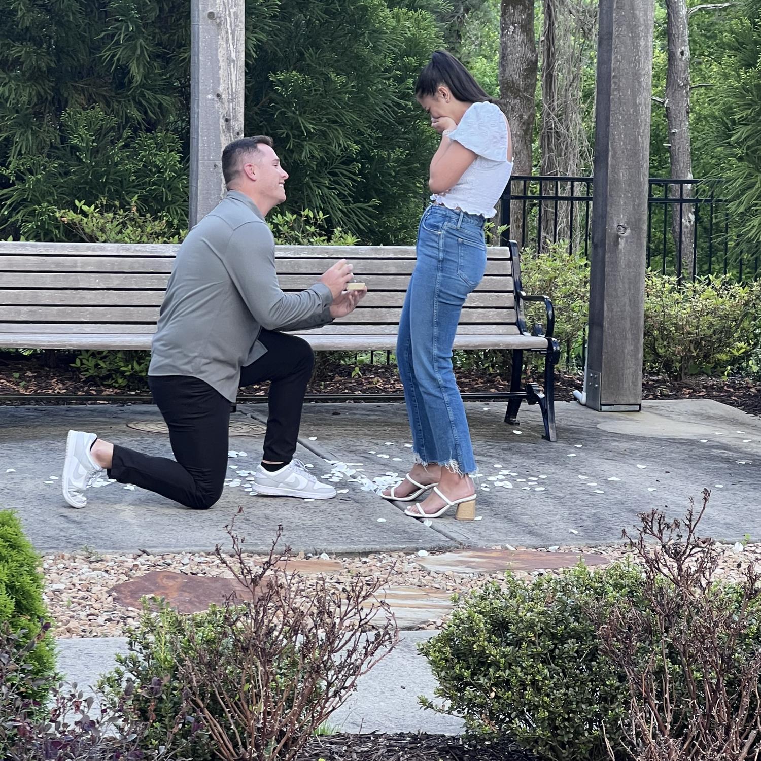 We got engaged! - April 28, 2023
