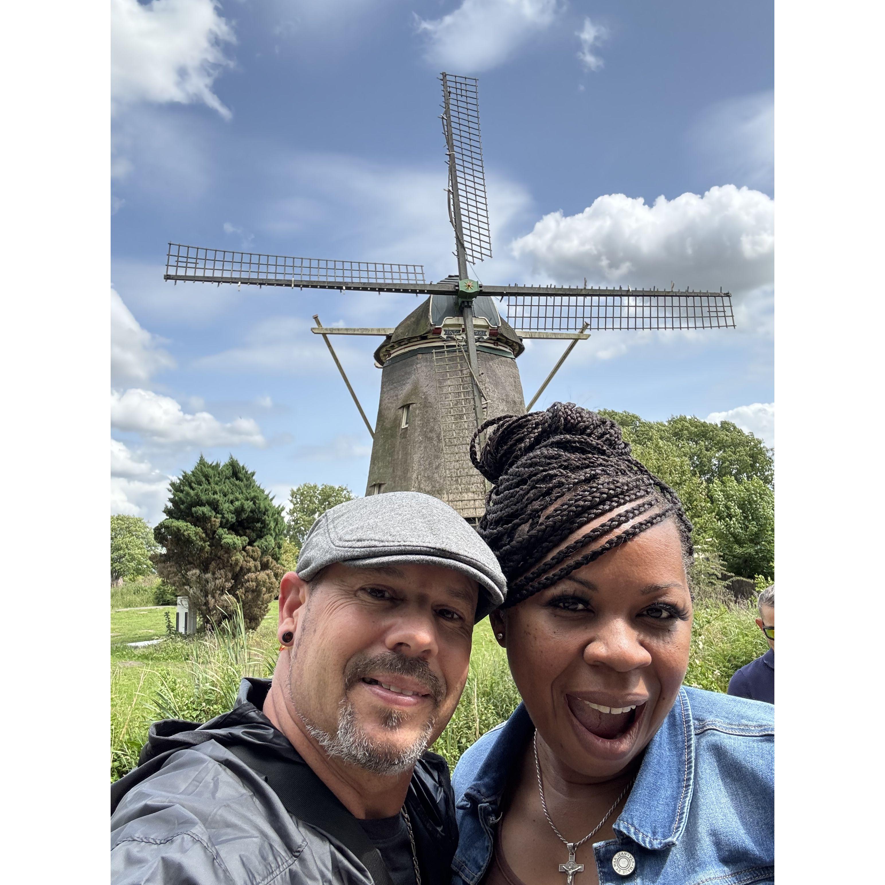 Windmill in Amsterdam, Germany