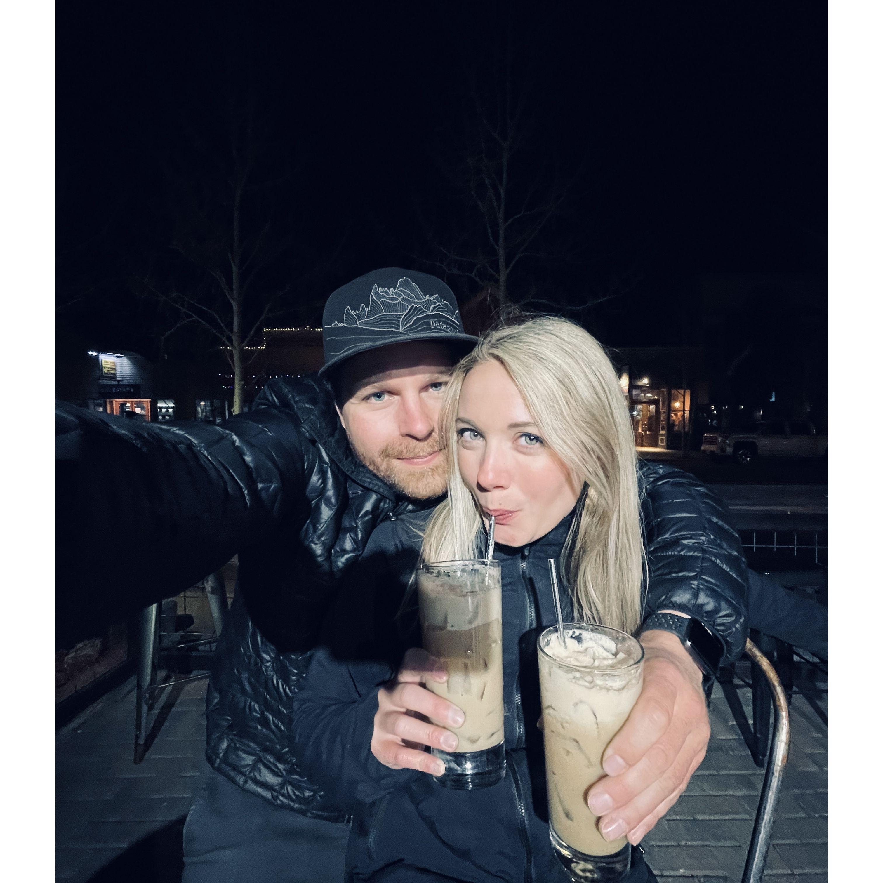 An impromptu trip to Breck, complete with espresso martinis.