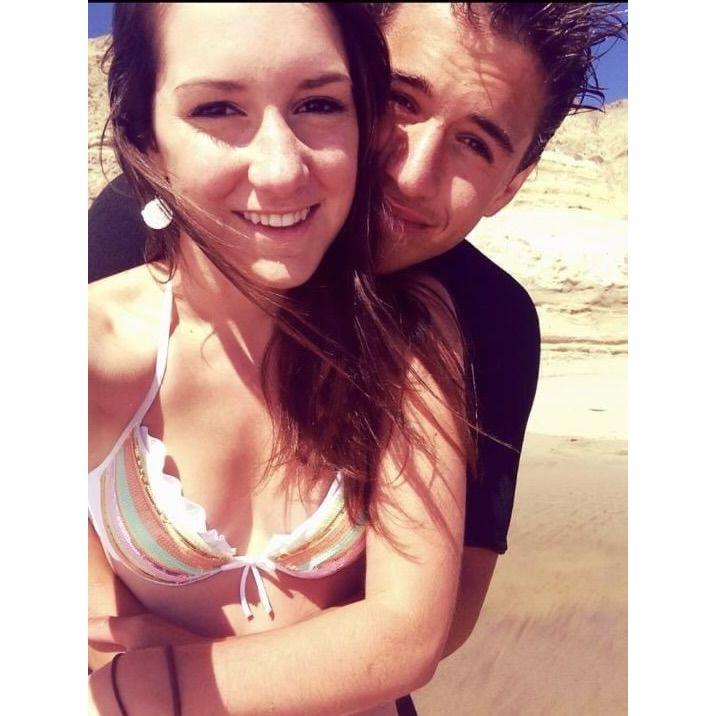 Our first date in high school