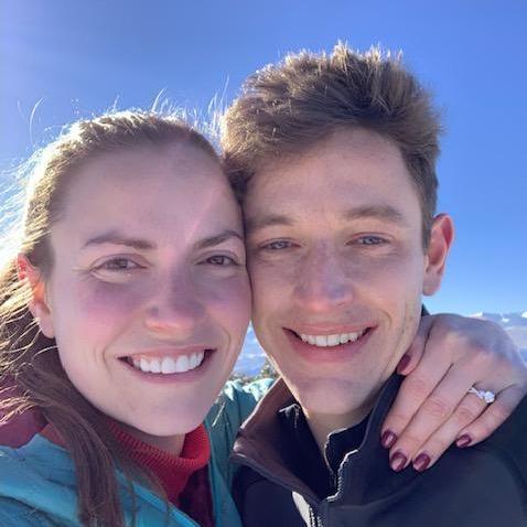 First picture after the proposal. 12/29/2018