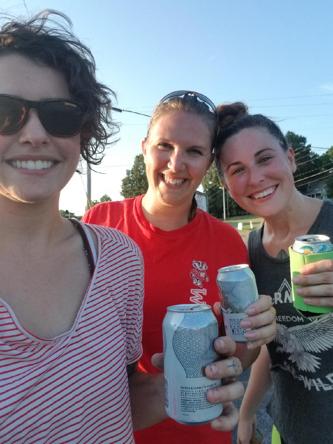 Heather’s 27th Bday with Amanda and Ariel. Babes, Bikes and Beer