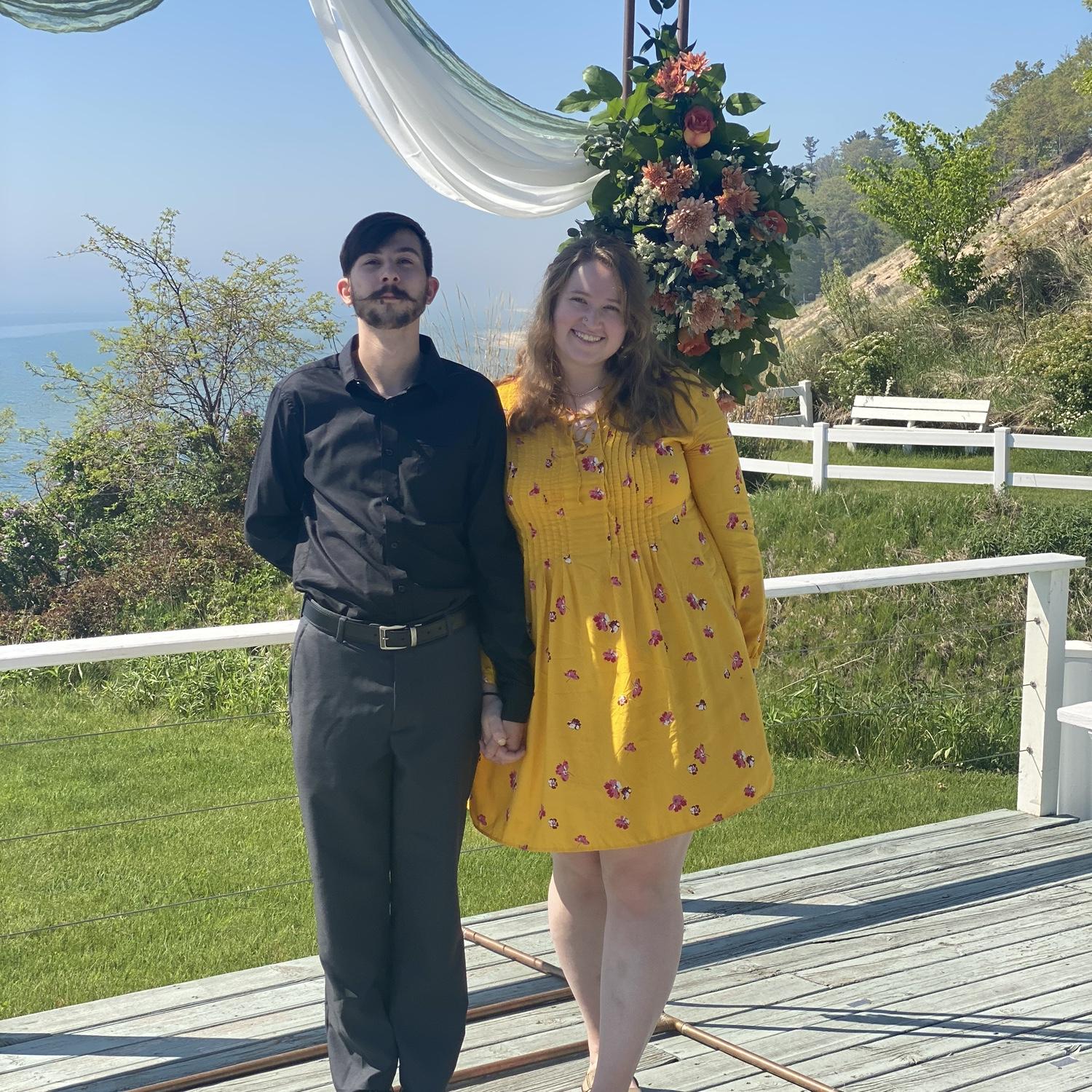At my cousin’s wedding