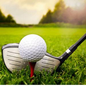 Golf outing during honeymoon