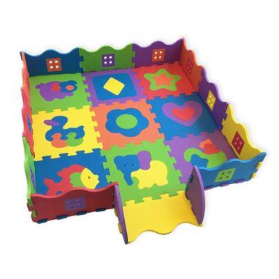Verdes Foam Activity Ball Pit and Play Mat Set