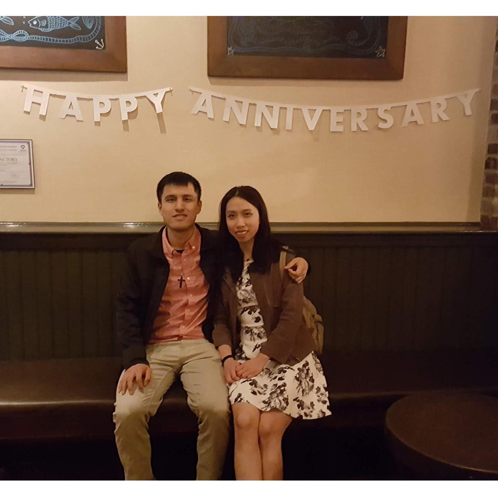 Our 1st Anniversary!