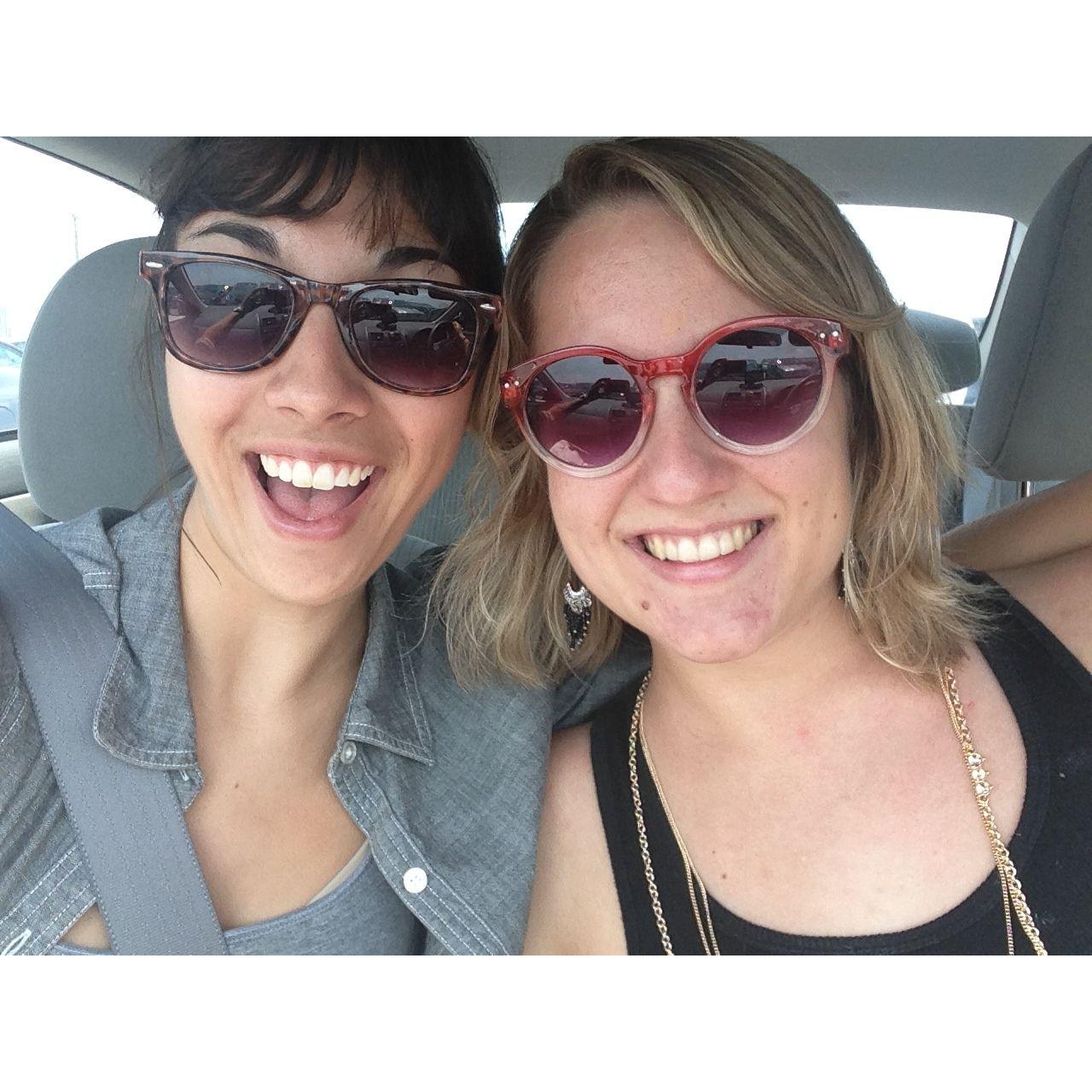 Visiting Sarah in Rehoboth, DE in 2015