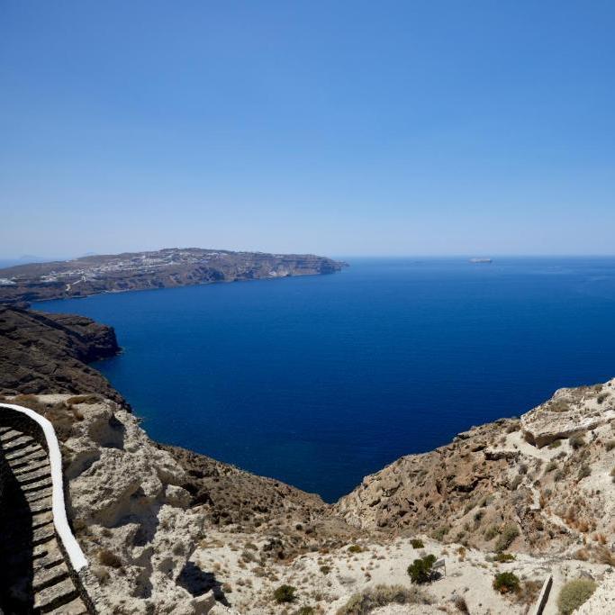 View from Thermes Villas