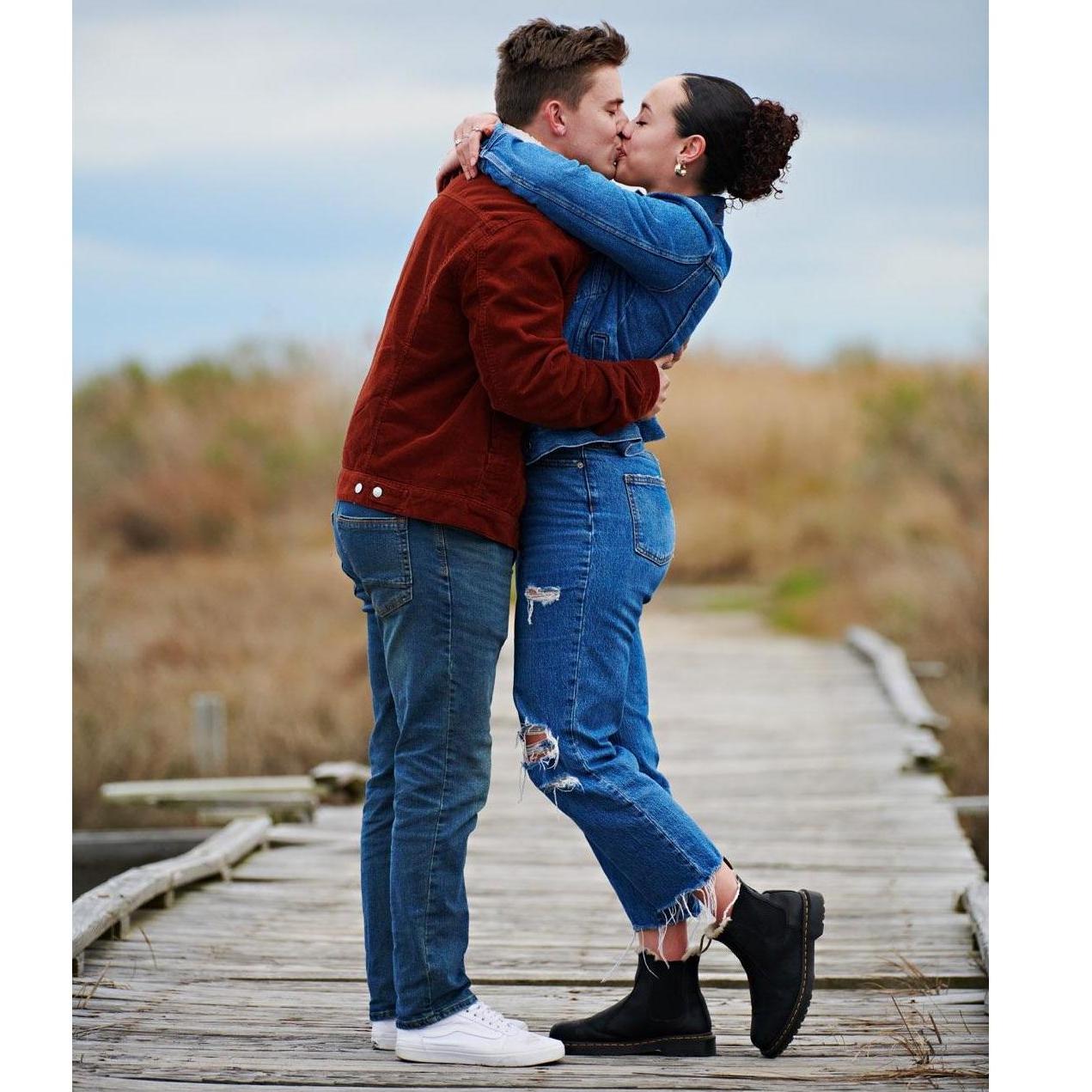 Right after he proposed!