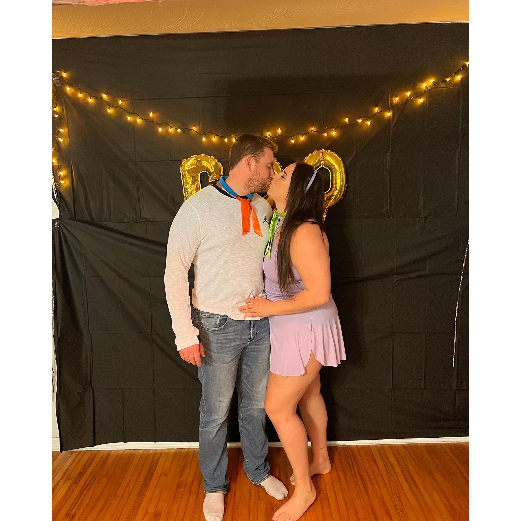 Our first couple's Halloween costume :) Fred and Daph