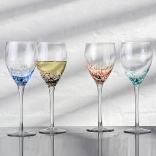 Speckle White Wine Glass, Set of 4