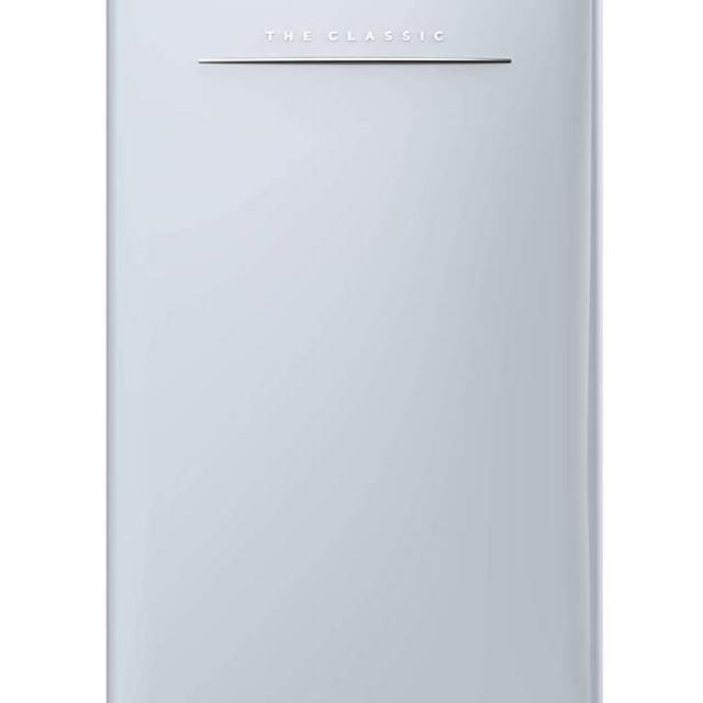 Daewoo FR-044RCNL Retro Compact Refrigerator, 4.4 Cu Ft, City Blue