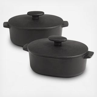Hotel Collection - Cast Iron Cocottes, Set of 2