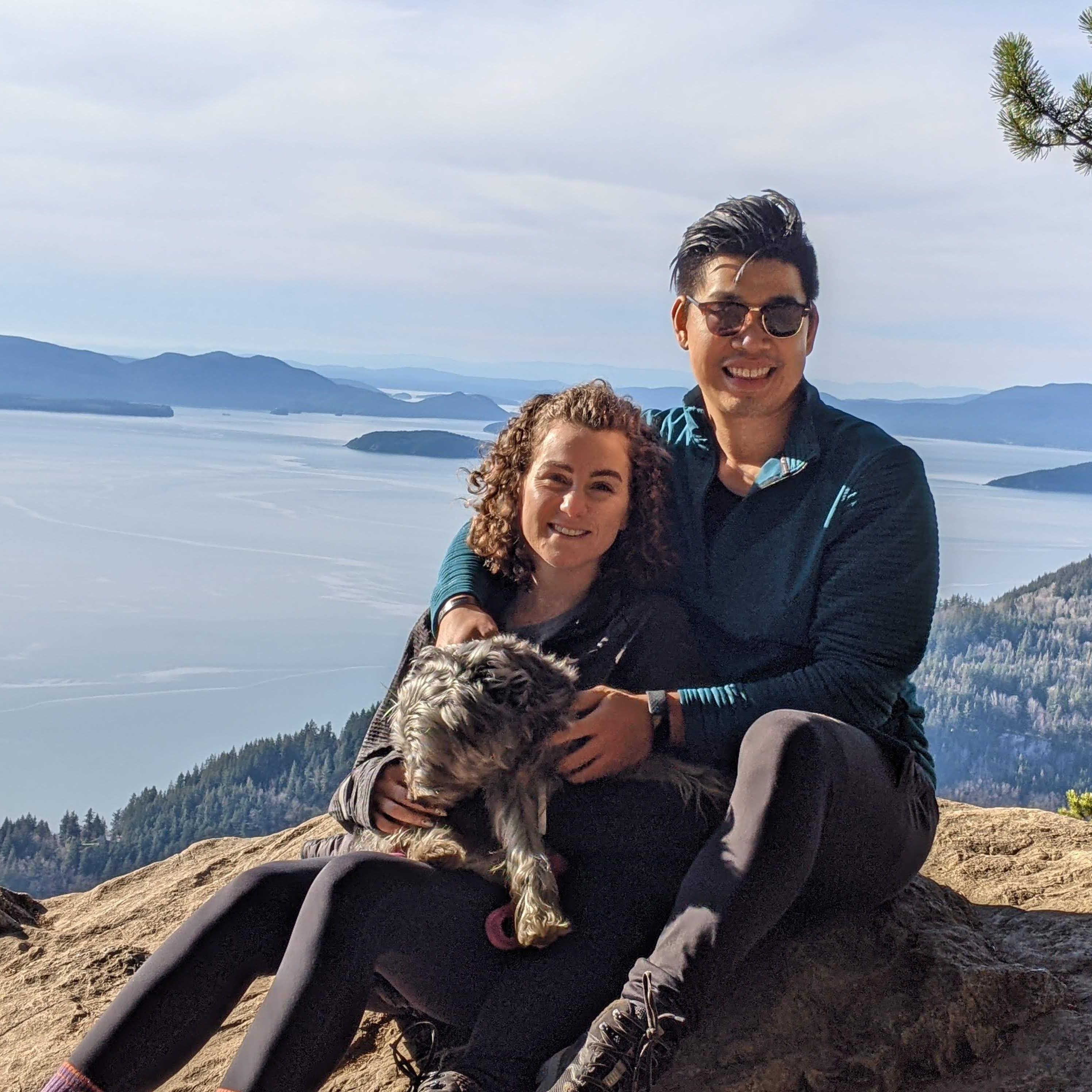 We spend most of our free time hiking
